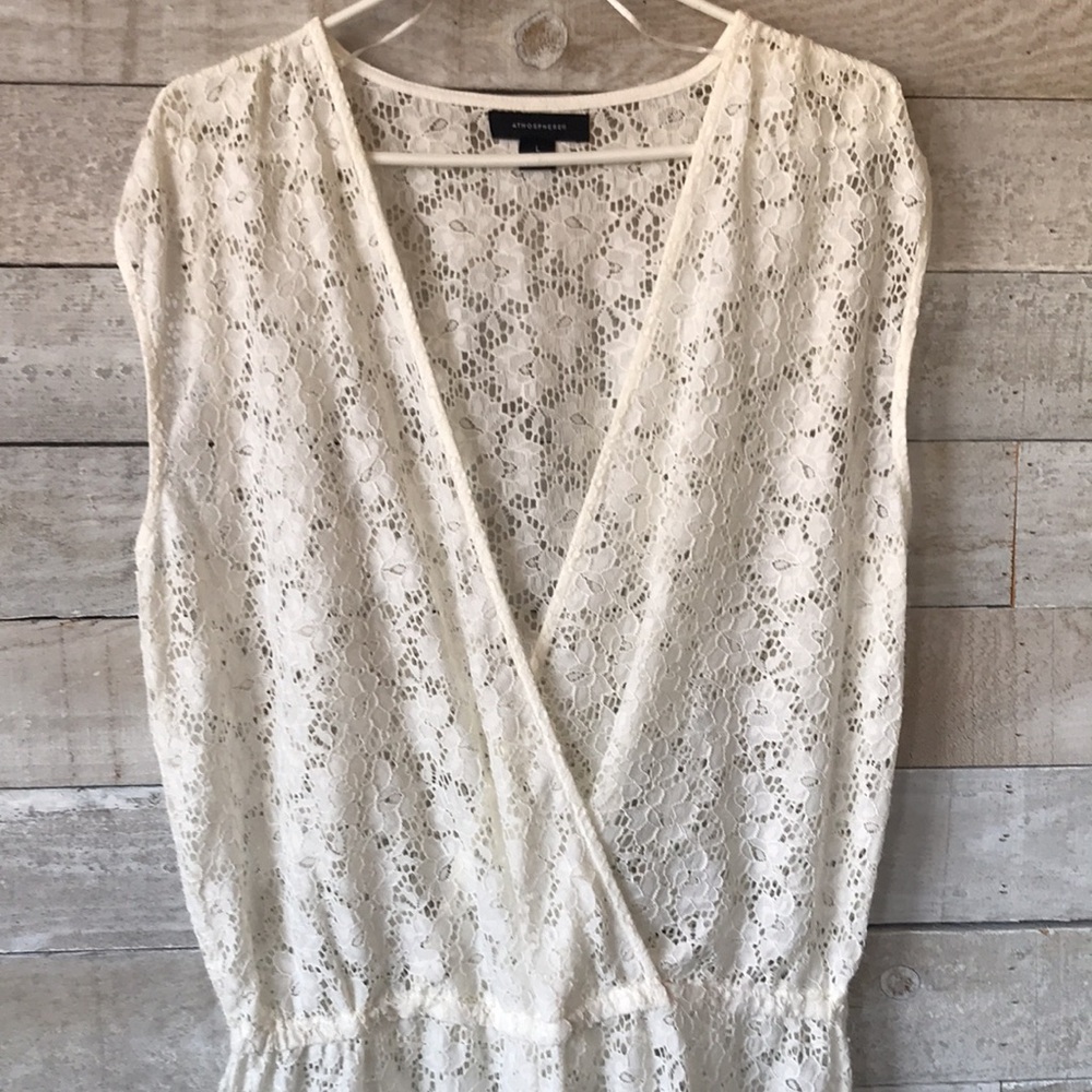 Atmosphere lace romper/beach cover up - Picture 4 of 7